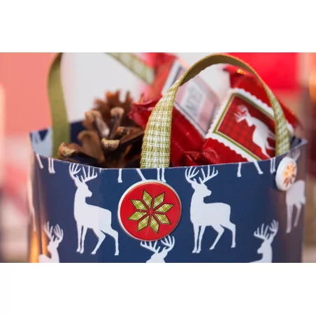 Idée créative - Noël Ecossais - La décoration de la table - Les pochettes cadeaux