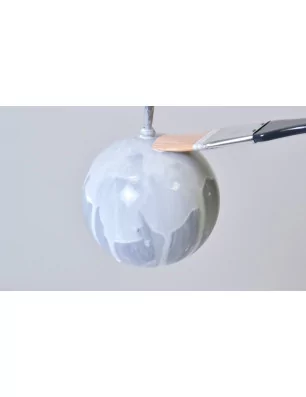IDEES CREATIVES : Le Noël Perle - La décoration du sapin - Les boules avec les coulées