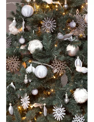 IDEES CREATIVES : Le Noël Perle - La décoration du sapin - Les boules avec les coulées
