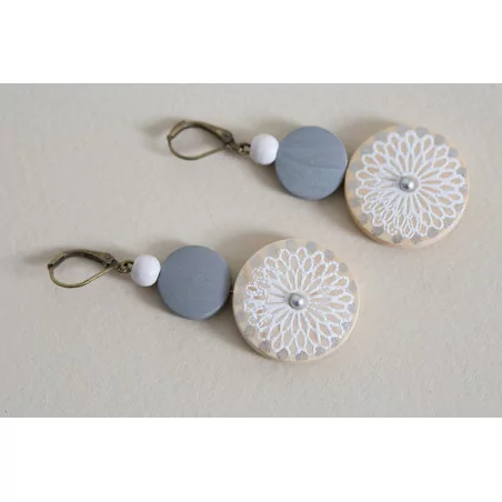 IDEES CREATIVES : Bijoux et boîtes à offrir - La collection Bohème - Les boucles d'oreilles
