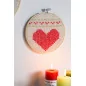 Idée créative - Noël Home Sweet Home - Broderies murales - Les 3 broderies 