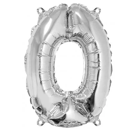 ENFANTS : Ballon en aluminium gris 'Rayher' 0