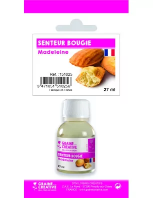 PARFUMS POUR BOUGIES : Parfum pour bougies 'DTM' Madeleine 27 ml