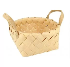 AFFAIRES : Panier en osier 'Artemio' 20x20x10 cm