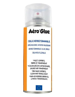 ART FLORAL : Aéro'glue 1er Prix 'Cléopâtre' Repositionnable 400 ml