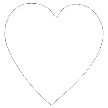 AFFAIRES : Coeur en fil de fer 'Rayher' 35 cm