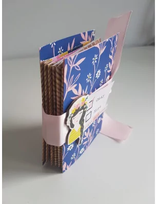 IDEES CREATIVES : Tuto vidéo: Mini Album reliure accordéon d' Aurélia Scrap
