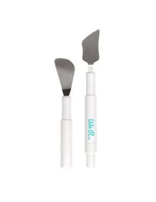OUTILS DIVERS : Lot de 2 spatules 'We R Memory Keepers - Crafter's Essentials'