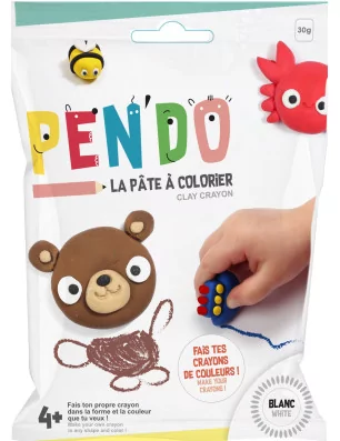 ENFANTS : Sachet Pendo 'Graine Créative by DTM' Blanc