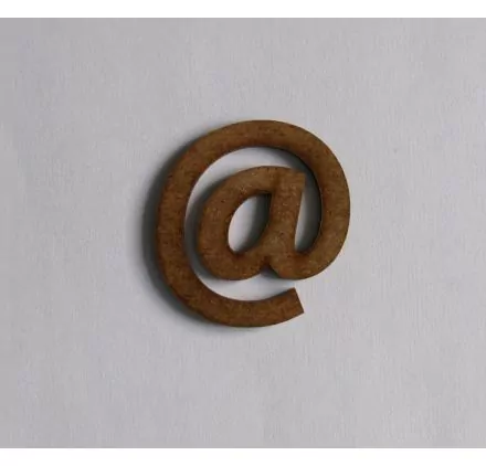 AFFAIRES : Mini Arobase en MDF 'Aladine' 5 cm AFFAIRES : Mini Arobase en MDF 'Aladine' 5 cm