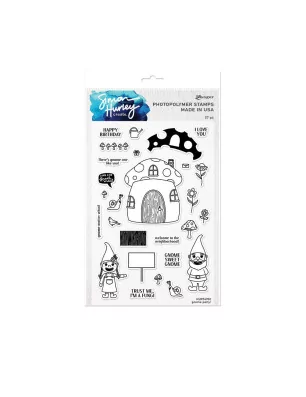 SCRAPBOOKING : Tampons transparents 'Ranger - Simon Hurley Create' Gnome Party