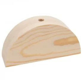 SUPPORTS A DECORER : Vase Arc-en-ciel en bois 'Rico Design' Petit modèle