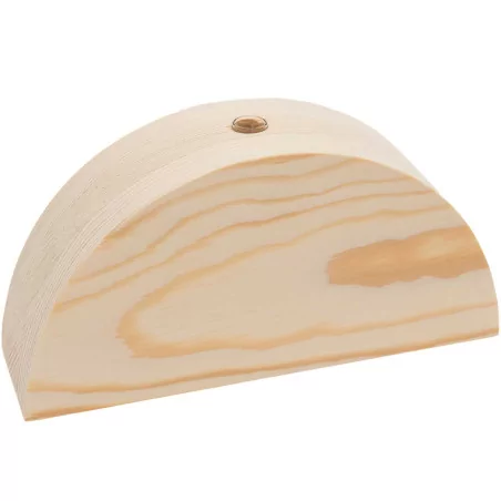 SUPPORTS A DECORER : Vase Arc-en-ciel en bois 'Rico Design' Petit modèle