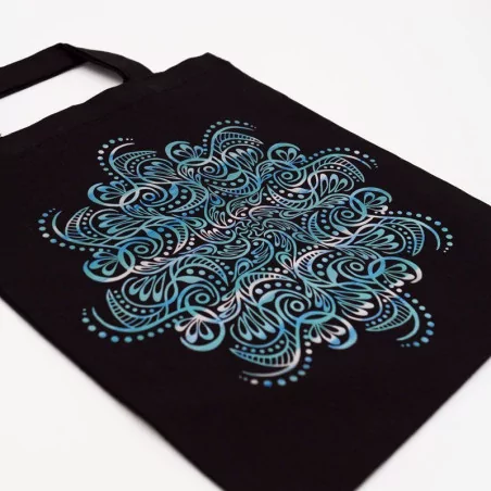 Feuille de flex A4 'Plottermarie' Crazy Rayures Bleu Menthe