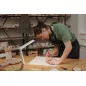 Lampe rechargeable 'Daylight' Smart Go Blanc/Bronze Lampe rechargeable 'Daylight' Smart Go Blanc/Bronze