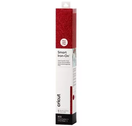 Vinyle thermocollant Cricut - Smart Iron-On™ - Blanc - 33 cm x 90 cm - Machines et matières de Découpe - Les Machines