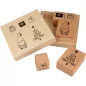 Set de 5 tampons bois 'Artemio - Imagine Christmas' 11.6x11.6x4 cm Set de 5 tampons bois 'Artemio - Imagine Christmas' 11.6x11.6x4 cm
