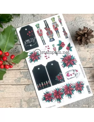 AFFAIRES : Die-cuts 'Stampam' Poinsettia Love