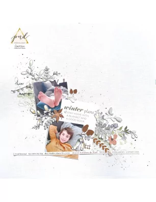 Bonnes affaires -70% : Tampons transparents 'PaperNova Design - Winter Stories' 5