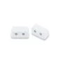 Perle tile 'La Fourmi Créative' Rectangle Blanc 8x4 mm Perle tile 'La Fourmi Créative' Rectangle Blanc 8x4 mm