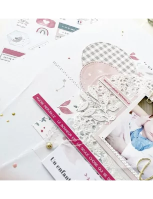 OUTILS ET ACCESSOIRES CARTERIE : Combo de 100 pastilles de cire 'DIY & Cie - Pitchoun' Joli bébé