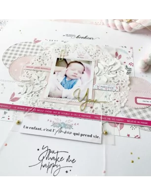 OUTILS ET ACCESSOIRES CARTERIE : Combo de 100 pastilles de cire 'DIY & Cie - Pitchoun' Joli bébé