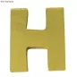 Lettre en bois H 'Rayher' 5 cm x 4 x 1 cm Lettre en bois H 'Rayher' 5 cm x 4 x 1 cm