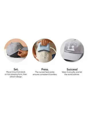 OUTILLAGE & MACHINES : Casquette à personnaliser 'Cricut' Gris
