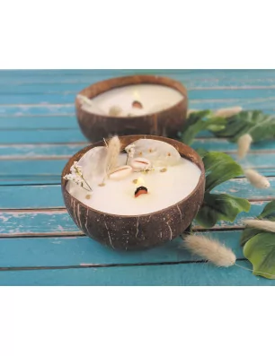BOUGIES : Kit DIY 'Graine Créative' Bougie Coco