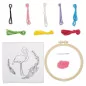 Kit Broderie 'Docrafts - Simply Make' Flamant rose
