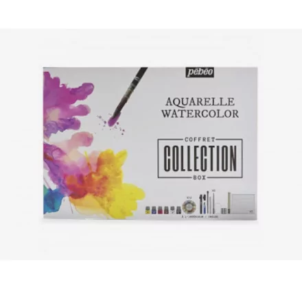 PEINTURES AQUARELLES : Coffret collection aquarelle fine 'Pébéo' PEINTURES AQUARELLES : Coffret collection aquarelle fine 'Pébéo'