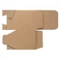 Lot de 6 boîtes à monter 'Rayher' Kraft 7.5x7.5x7.5 cm