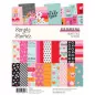 Assortiment de 24 papiers doubles 15 x 20 cm 'Simple Stories - Heart Eyes' Assortiment de 24 papiers doubles 15 x 20 cm 'Simple Stories - Heart Eyes'