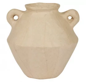 SUPPORTS A DECORER : Vase jarre 'Decopatch' 12x12 cm