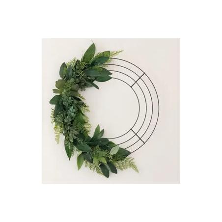 Cadre métallique pour couronne 'Panacea' 25.4 cm