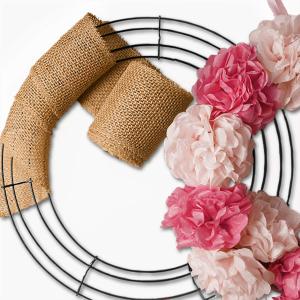 Cadre métallique pour couronne 'Panacea' 30.4 cm