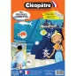 Fresque gommettes repositionnables 'Cléopâtre' Fonds marins