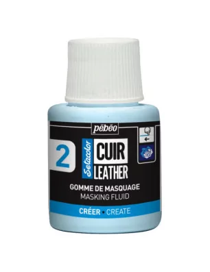 MEDIUMS ET TEXTURES : Gomme de masquage 'Pébéo - Setacolor Cuir' 110 ml