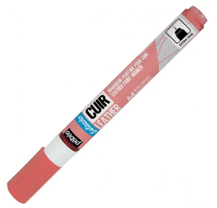 PEINTURE POUR CUIR : Marqueur peinture pour cuir 'Pébéo - Setacolor Cuir' Rose Sakura PEINTURE POUR CUIR : Marqueur peinture pour cuir 'Pébéo - Setacolor Cuir' Rose Sakura
