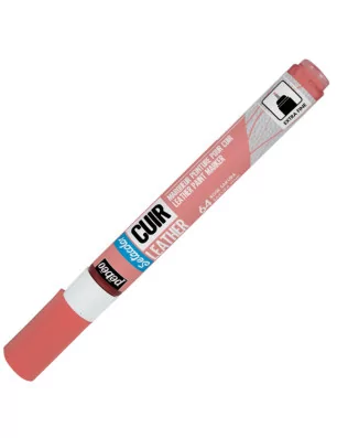 PEINTURE POUR CUIR : Marqueur peinture pour cuir 'Pébéo - Setacolor Cuir' Rose Sakura