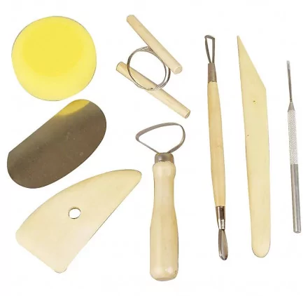 MACHINES ET OUTILS POUR BIJOUX : Kit de 8 instruments de sculpture 'Creativ Company' MACHINES ET OUTILS POUR BIJOUX : Kit de 8 instruments de sculpture 'Creativ Company'