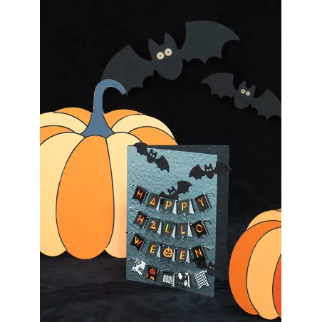 Mini guirlandes en papier 'Artemio - Halloween'