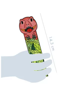 ENFANTS : Marque-pages à colorier 'Avenue Mandarine - Graffy Bookmark' Dinosaures