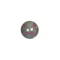 Bouton en plastique 2 trous '3B Com' Chat violet 15 mm Bouton en plastique 2 trous '3B Com' Chat violet 15 mm