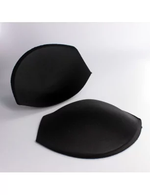 ART DU FIL : Lot de 2 coques mousse soutien-gorge '3B Com' Noir T95