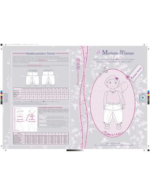 ART DU FIL : Patron de couture 'Madame Maman' Pantalon Emma