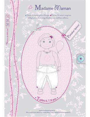 ART DU FIL : Patron de couture 'Madame Maman' Pantalon Emma