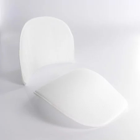 ART DU FIL : Epaulette recouverte '3B Com' Blanc Taille 4