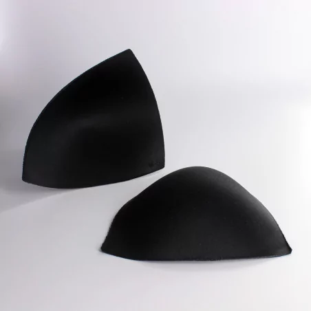 ART DU FIL : Lot de 2 coques mousse soutien-gorge triangle '3B Com' Noir XL T95