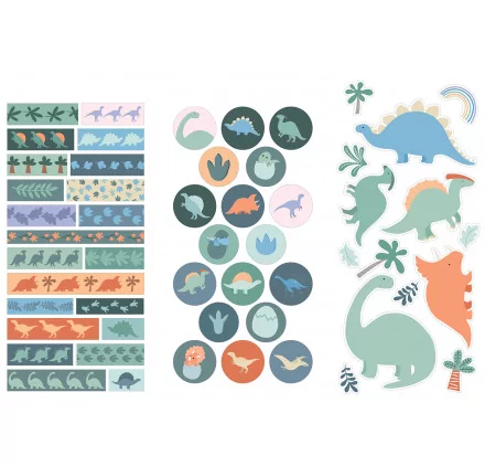 SCRAPBOOKING : Autocollants 'Artemio - Dinos & Co' 3 Planches SCRAPBOOKING : Autocollants 'Artemio - Dinos & Co' 3 Planches